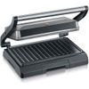 Severin KG 2394 Kontaktgrill elektrisch 800 W Tischmodell Schwarz Grau Metallisch