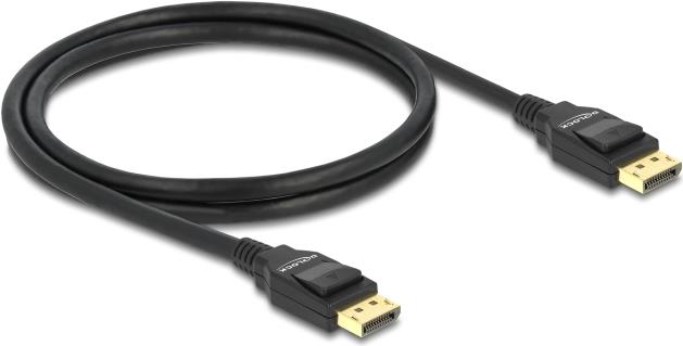 Delock DisplayPort-Kabel 1.2 1 m Schwarz