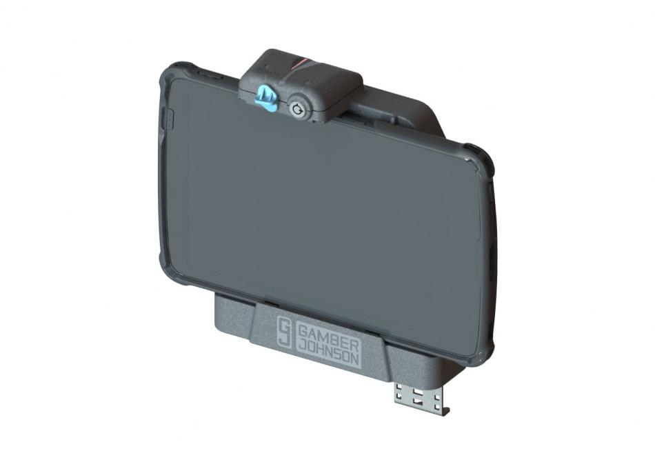 Gamber Johnson 7160-1807-04 Dockingstation für Zebra ET4X 10" Grau