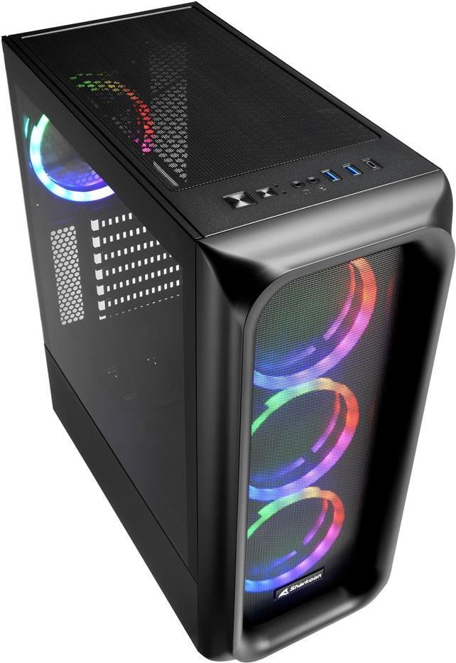 Sharkoon TK5M RGB ATX Schwarz