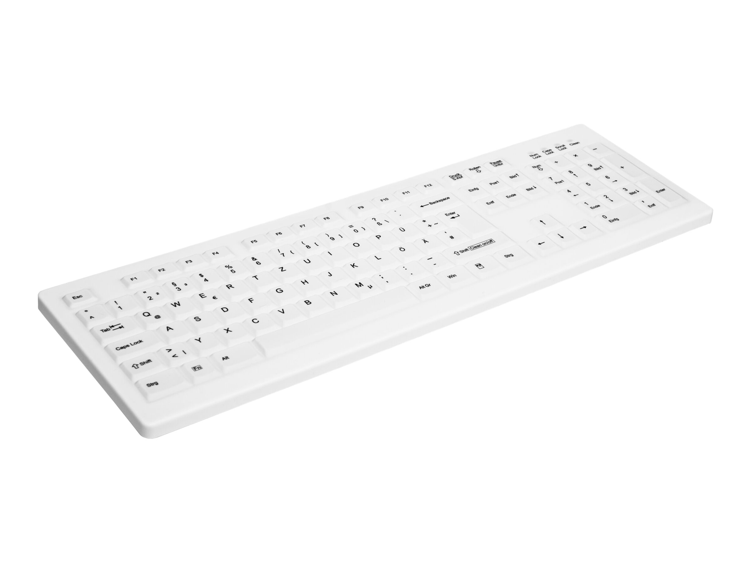 Active Key MedicalKey AK-C8100 Sanitizable Tastatur USB QWERTY USA Weiß