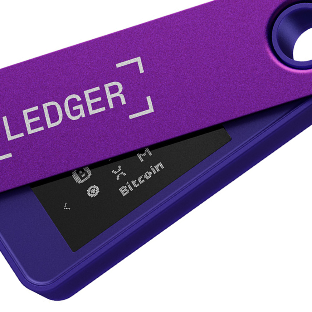 Ledger Nano S Plus Krypto-Wallet USB Lila