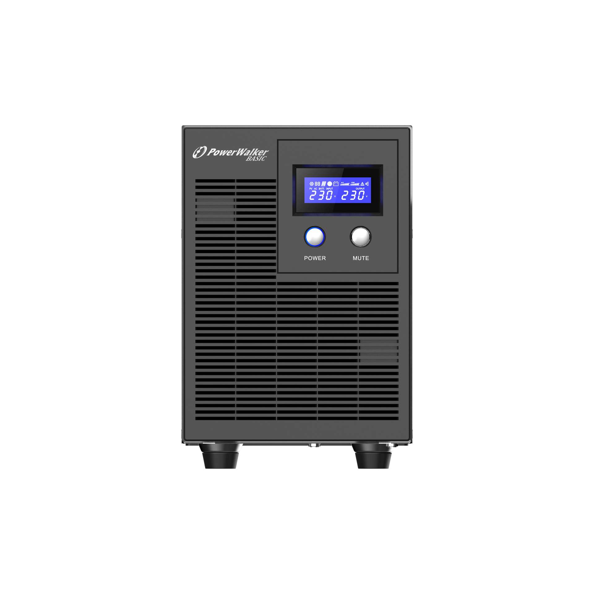 PowerWalker Basic VI 3000 STL IEC 3 kVA 1800 W Schwarz