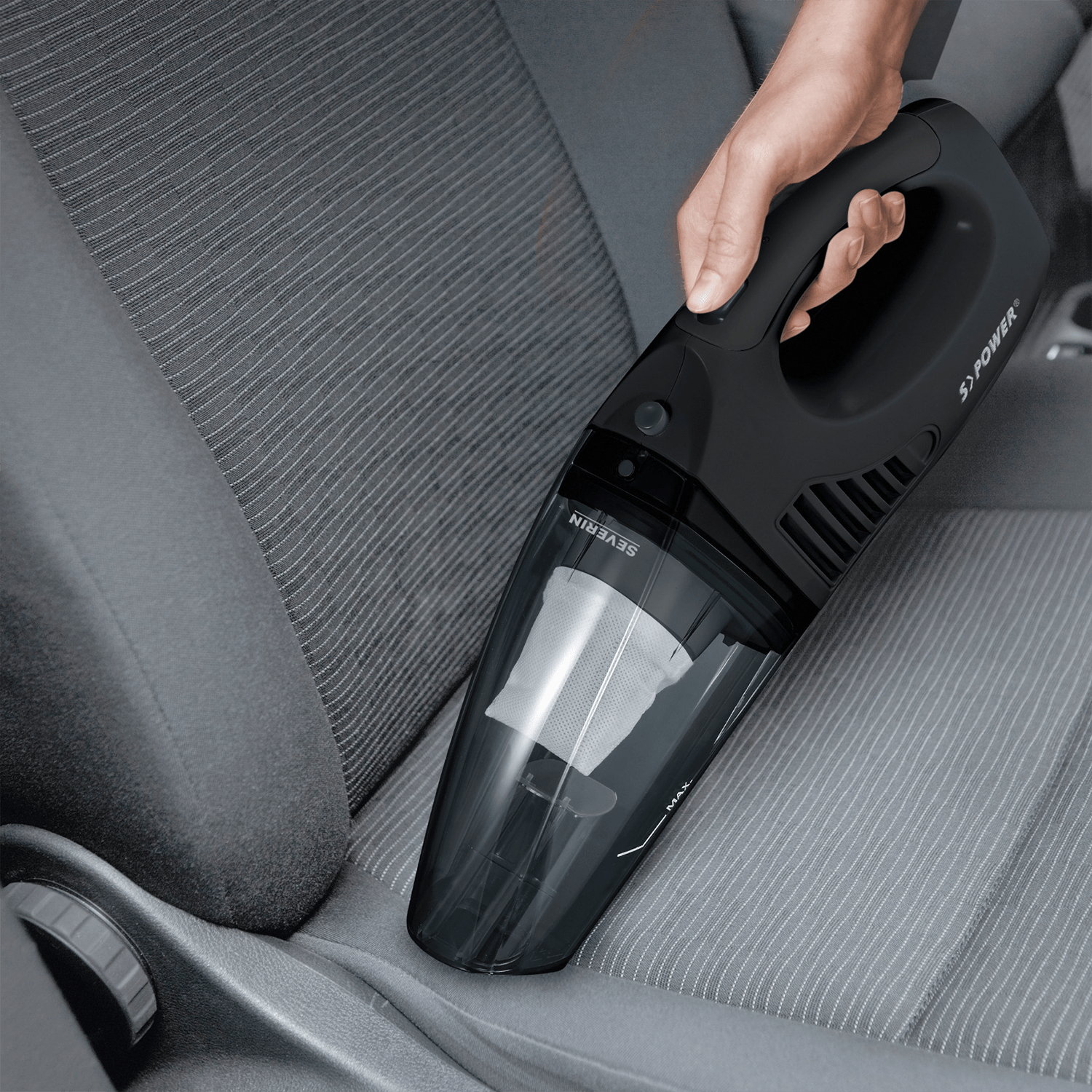 Severin HV 7963 Akku-Handstaubsauger 7,4 V Li-Ion 120 W Schwarz