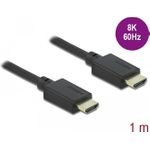 DeLOCK 85387 HDMI-Kabel 1 m HDMI Typ A (Standard) Schwarz (85387)