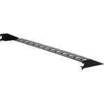 GUDE 0872 Kabelhalterung für 48,30cm (19") -Geräte, schwarz (872)