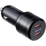 VOLTCRAFT VC-PD40W-2C VC-13431420 USB-Ladegerät KFZ Ausgangsstrom (max.) 3 A 2 x USB-C® USB Power Delivery (USB-PD) (VC-13431420)