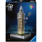 Ravensburger 3D Puzzle Iconics Big Ben - mit Licht 216 Teile (12008025)