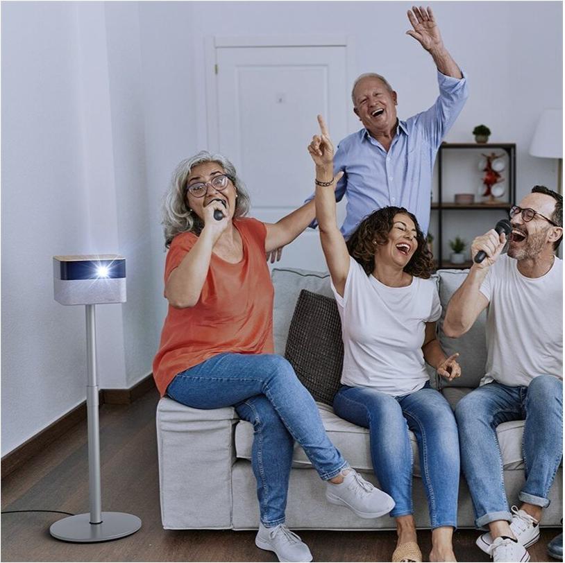 Epson ELPFS01 Bodenstativ für Projektor höhenverstellbar Silber