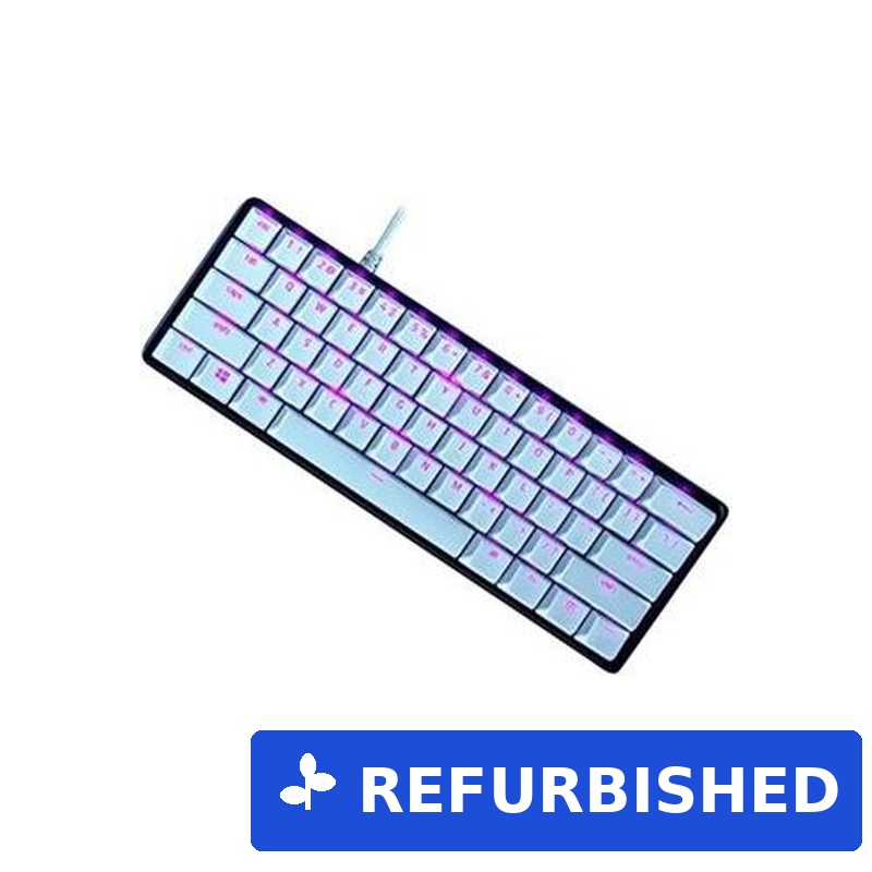 Razer PBT Keycap + Coiled Cable Upgrade Set - Mercury White, 120 PBT Keycaps, USB-C QWERTY (RC21-01490900-R3M1) (geöffnet)