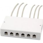 EFB-Elektronik EFB Keystone Verteilerbox Aufputz 6/12 Port (ET-25174.1)