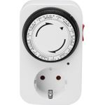Sygonix SY-5045304 Steckdosen-Timer analog Wochenprogramm 3680 W IP20 (SY-5045304)
