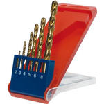 kwb 427040. Vorgesehene Verwendung: Bohrer, Bohrerart: Bohrerbit-Set, Rotating Richtung: Drehung der rechten Hand. Verpackungsart: Hängende Kiste. Anzahl der Bohrer-Bits: 6 Stück(e) (427040)