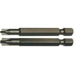 C.K. Plus/minus-Bit SL/PZ <b>1</b> Chrom-Vanadium Stahl E 6.3 2 St. (422001)