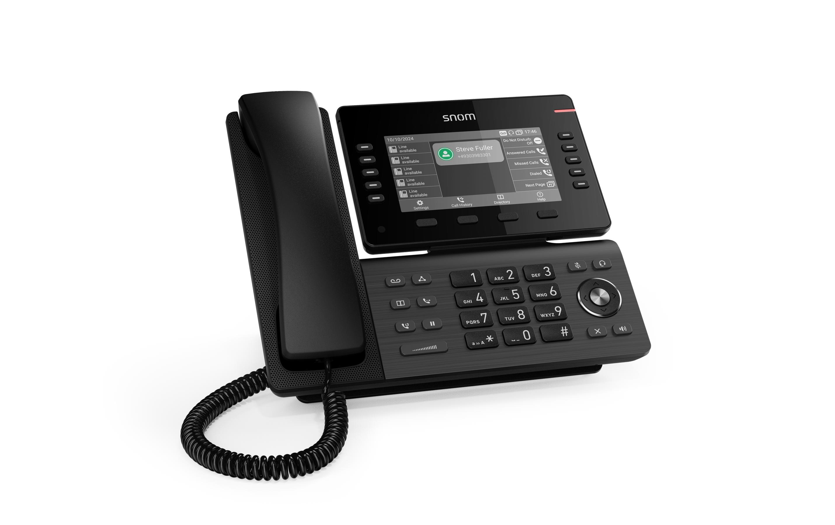 Snom D815W VoIP-Telefon Gun Metal Black
