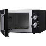 Sharp R-204BA Arbeitsplatte Solo-Mikrowelle 20 l 800 W Schwarz - Silber (R204BA)