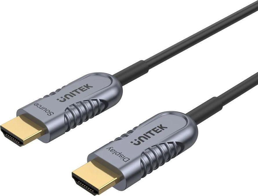 UNITEK C11026DGY HDMI-Kabel 3 m HDMI Typ A (Standard) Schwarz - Grau (C11026DGY)