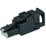 Telegärtner 100023052 ungeschirmter feldkonfektionierbarer RJ45-Steckverbinder UFP8 T568B Cat.6A(IEC), AWG24/1-AWG23/1, AWG27/7-AWG23/7 100023052 Stecker 1 St.