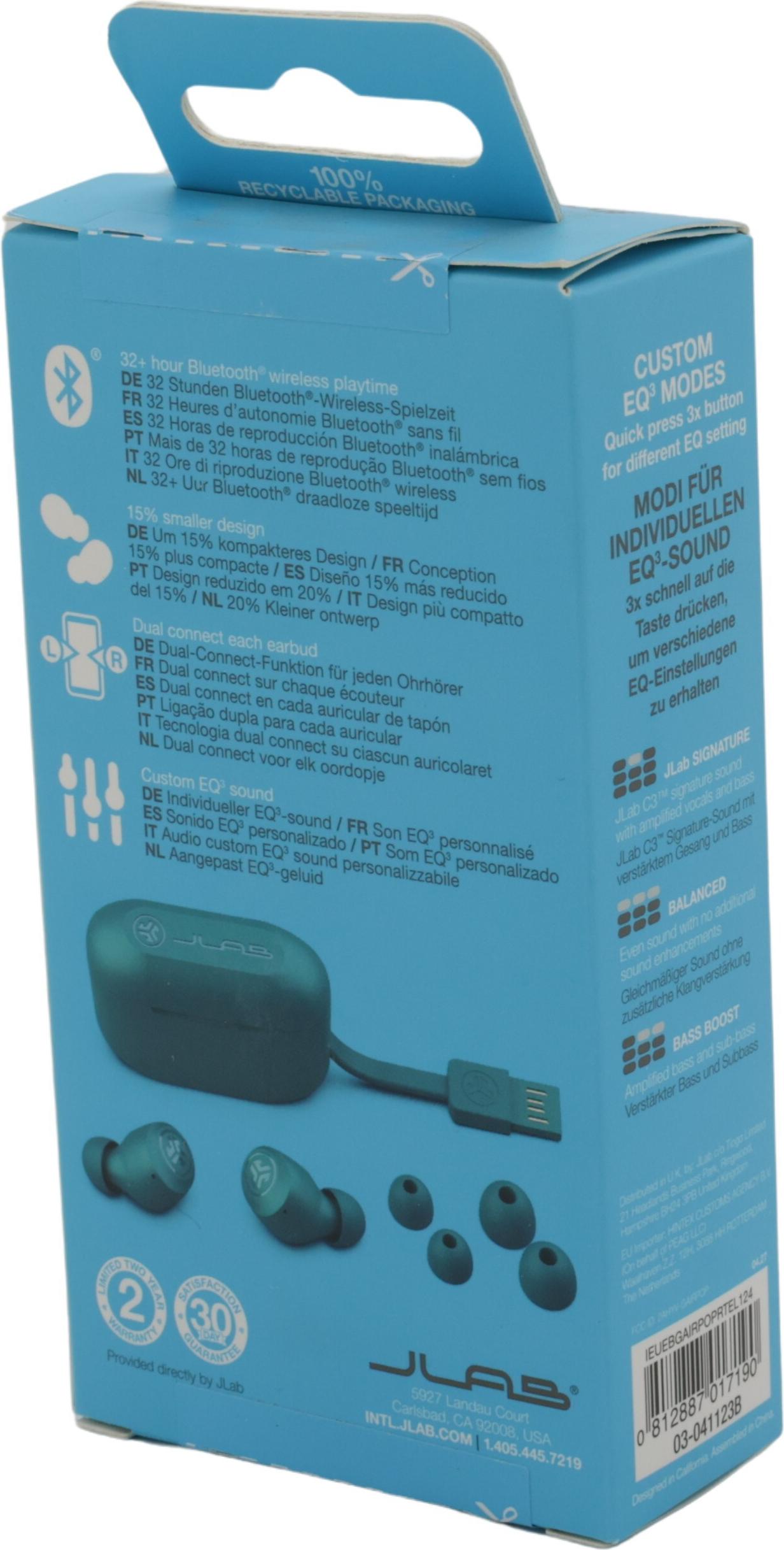JLab Audio Go Air POP True Wireless Kopfhörer Teal