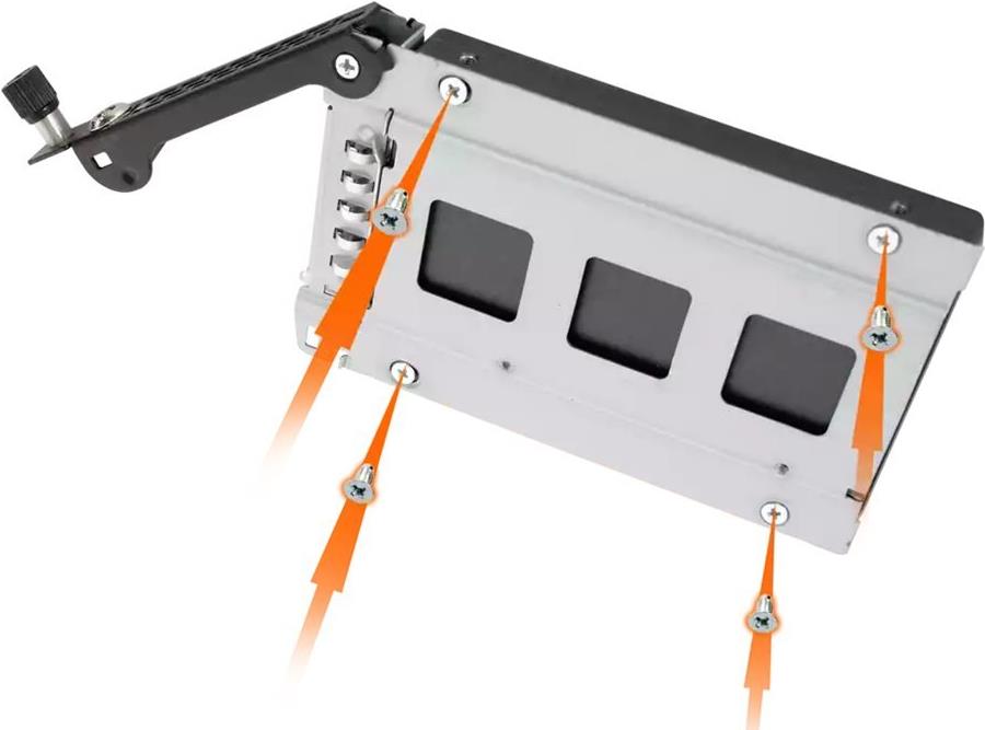 ICY DOCK ToughArmor EX MB492SKL-B Wechselrahmen 2x 2,5" SATA/SAS für 1x 3,5" Schwarz