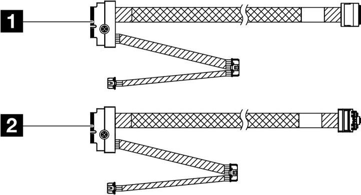 LENOVO THINKSYSTEM SR635 V3 M.2 SATA/N VME CABLE KIT (4X97A87900)