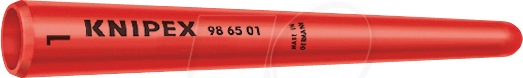 KNIPEX KN 98 66 01 - Aufstecktülle, max. Ø 10 mm, Kennzahl 1 (98 66 01)