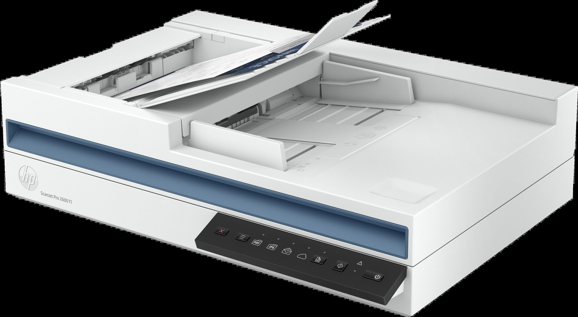 HP ScanJet Pro 2600 f1 Flachbett- und ADF-Scanner 1200 dpi USB 2.0 Weiß