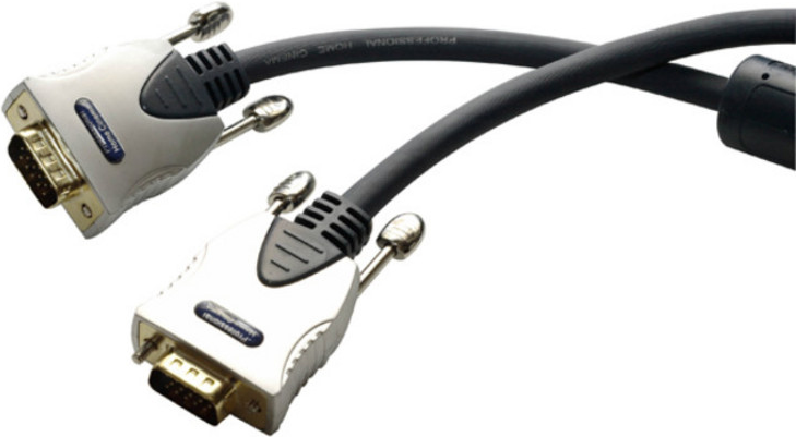 shiverpeaks sp-PROFESSIONAL VGA-Kabel 5 m VGA (D-Sub) Schwarz - Chrom (SP78050-5)