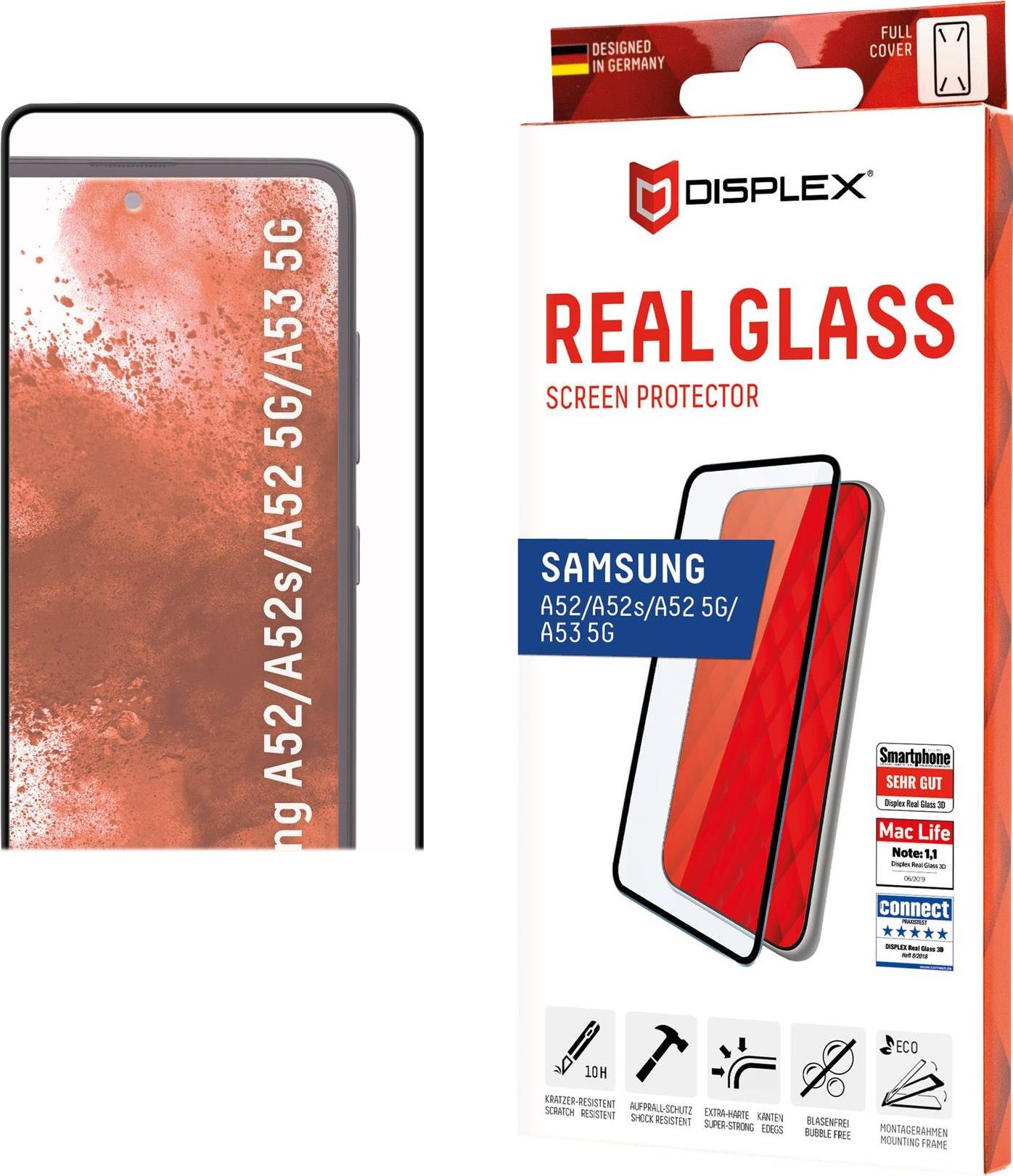 Displex Panzerglas (10H) für Samsung Galaxy A52/A52 5G/A52s 5G (01390)