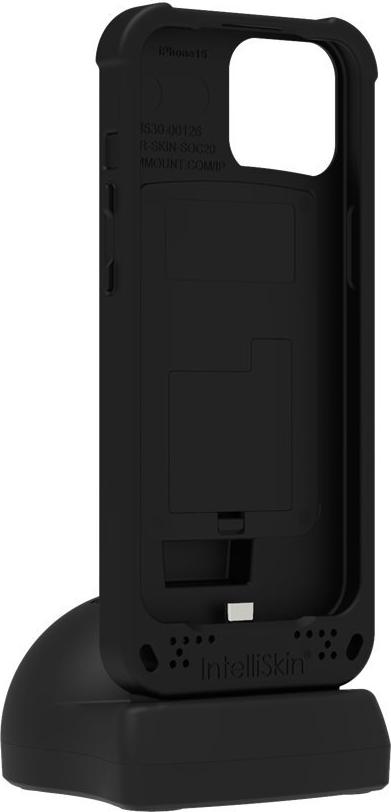 Socket Mobile DuraSled DS840 Performance Barcode Reader Black for iPhone 16 and 15 and Charging Dock (CX4559-3801)