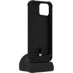 Socket Mobile DuraSled DS840 Performance Barcode Reader Black for iPhone 16 and 15 and Charging Dock (CX4559-3801)