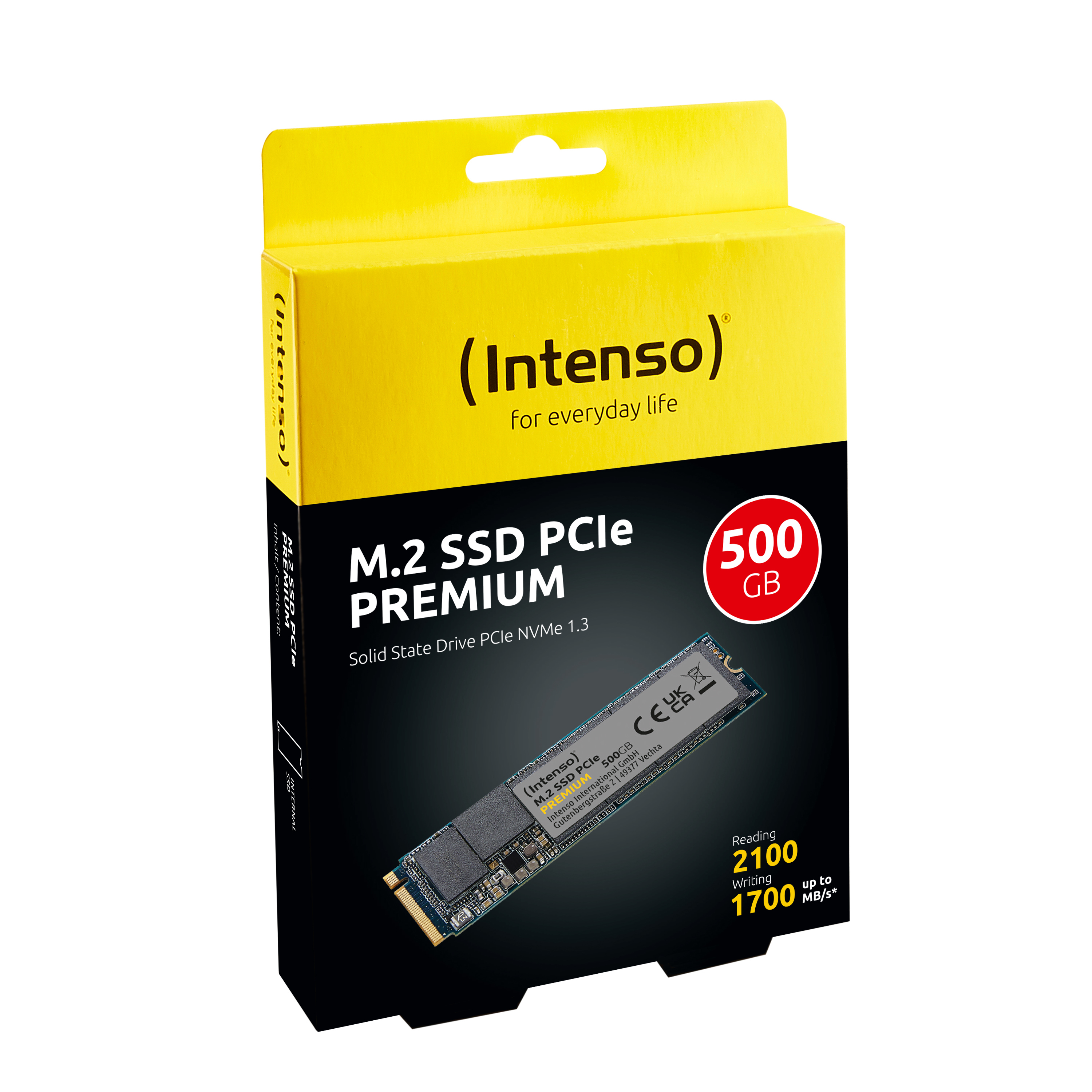 Intenso Premium SSD 500 GB M.2 2280 PCIe 3.0 x4 NVMe
