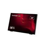 Viewsonic TD2465 Signage-Display Interaktiver Flachbildschirm 61 cm (24" ) LED 250 cd/m² Full HD Schwarz Touchscreen (TD2465)