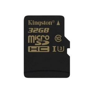 KINGSTON 32GB microSDHC Class U3 UHS-I 90R/45W + SD Adapter (SDCG/32GB)