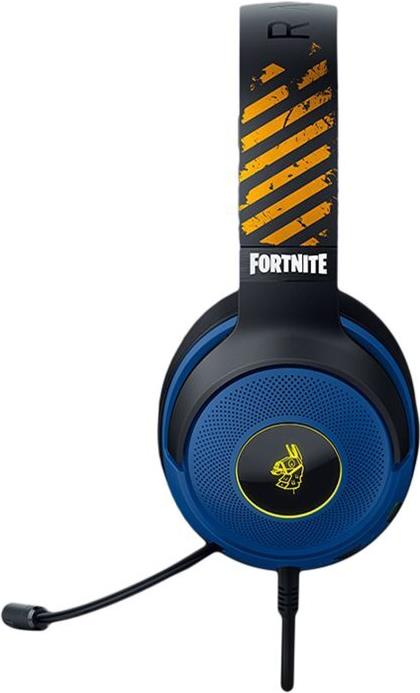 Razer Kraken V3 X Fortnite Edition Gaming-Headset USB TriForce 40 mm Chroma RGB Schwarz/Blau/Gelb