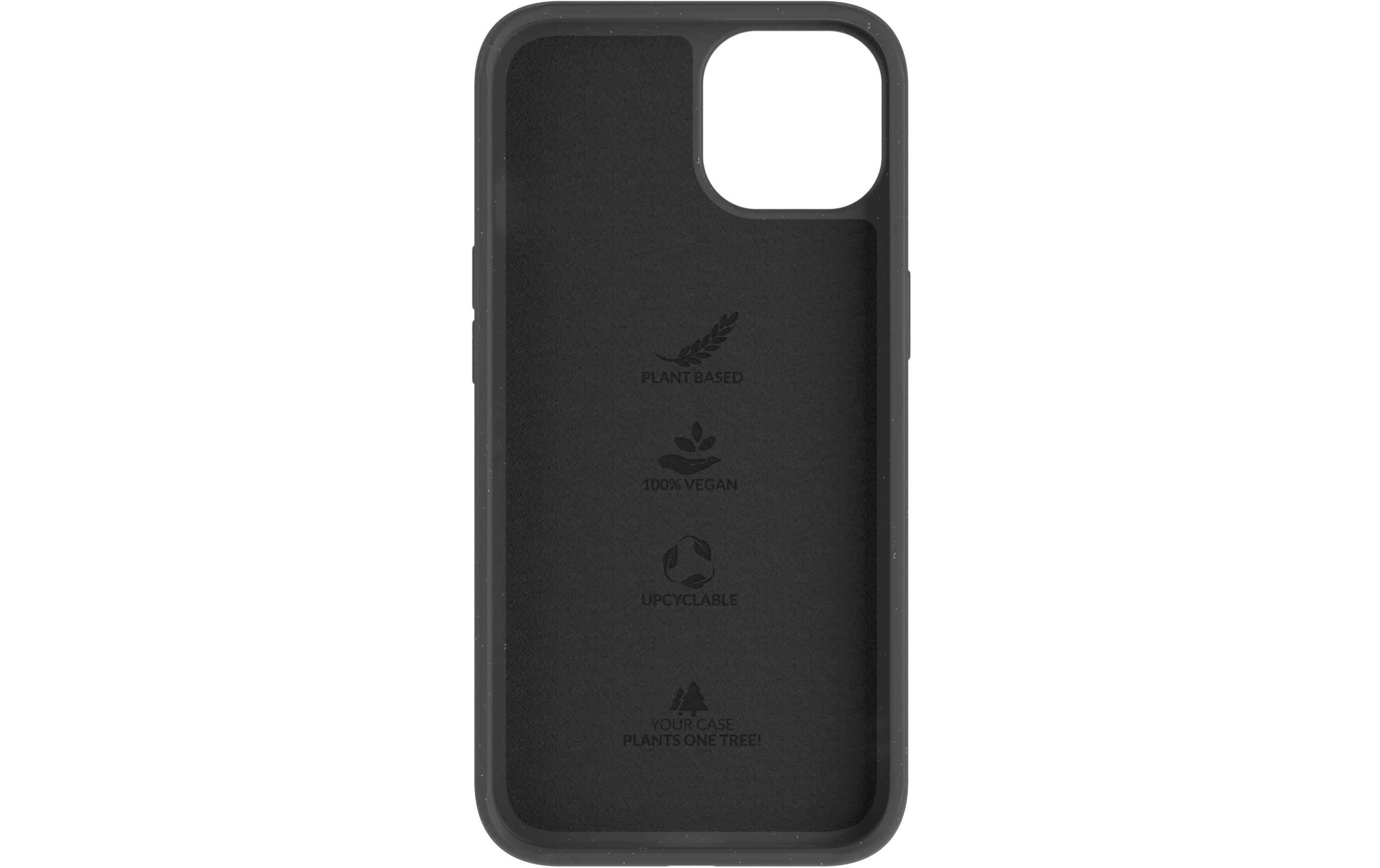 Woodcessories eco670 Handy-Schutzhülle für iPhone 14 MagSafe 6,1" Schwarz