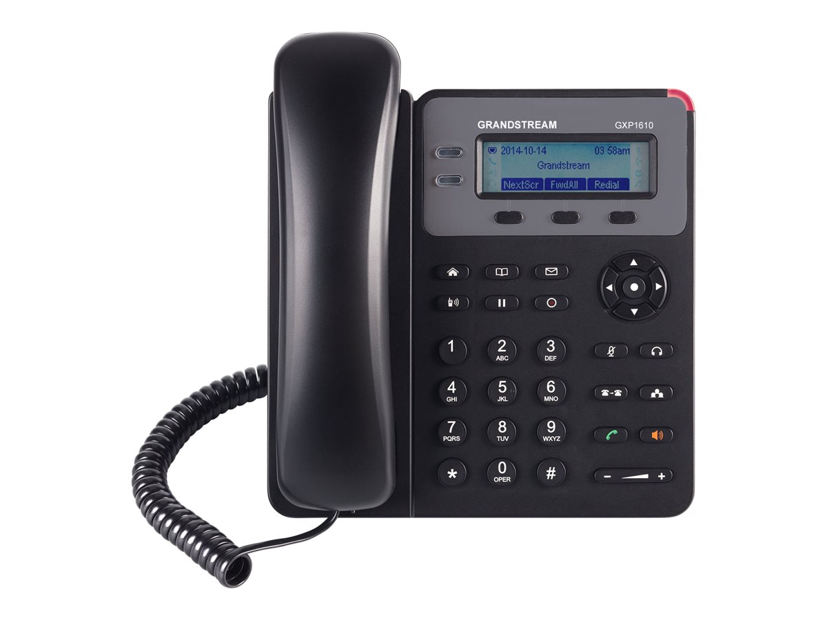 Grandstream GXP1610 VoIP-Telefon SIP 2 Leitungen Schwarz