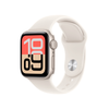 Apple Watch SE 3 Aluminium 40mm Polarstern (Sportarmband polarstern) S/M (MEH34ZR/A)
