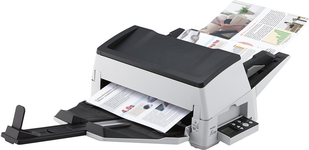 Ricoh fi-7600 Dokumentenscanner Dual CCD 600 dpi A3 USB 3.1 100 Seiten/Min. Schwarz, Weiß
