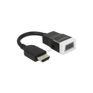 Delock Adapter HDMI-A Stecker > VGA Buchse mit Audio (65587)