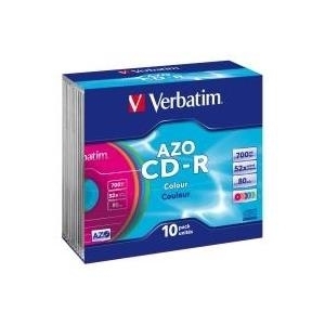 Verbatim 10 x CD-R 700 MB (80 Min) 48x (43308)