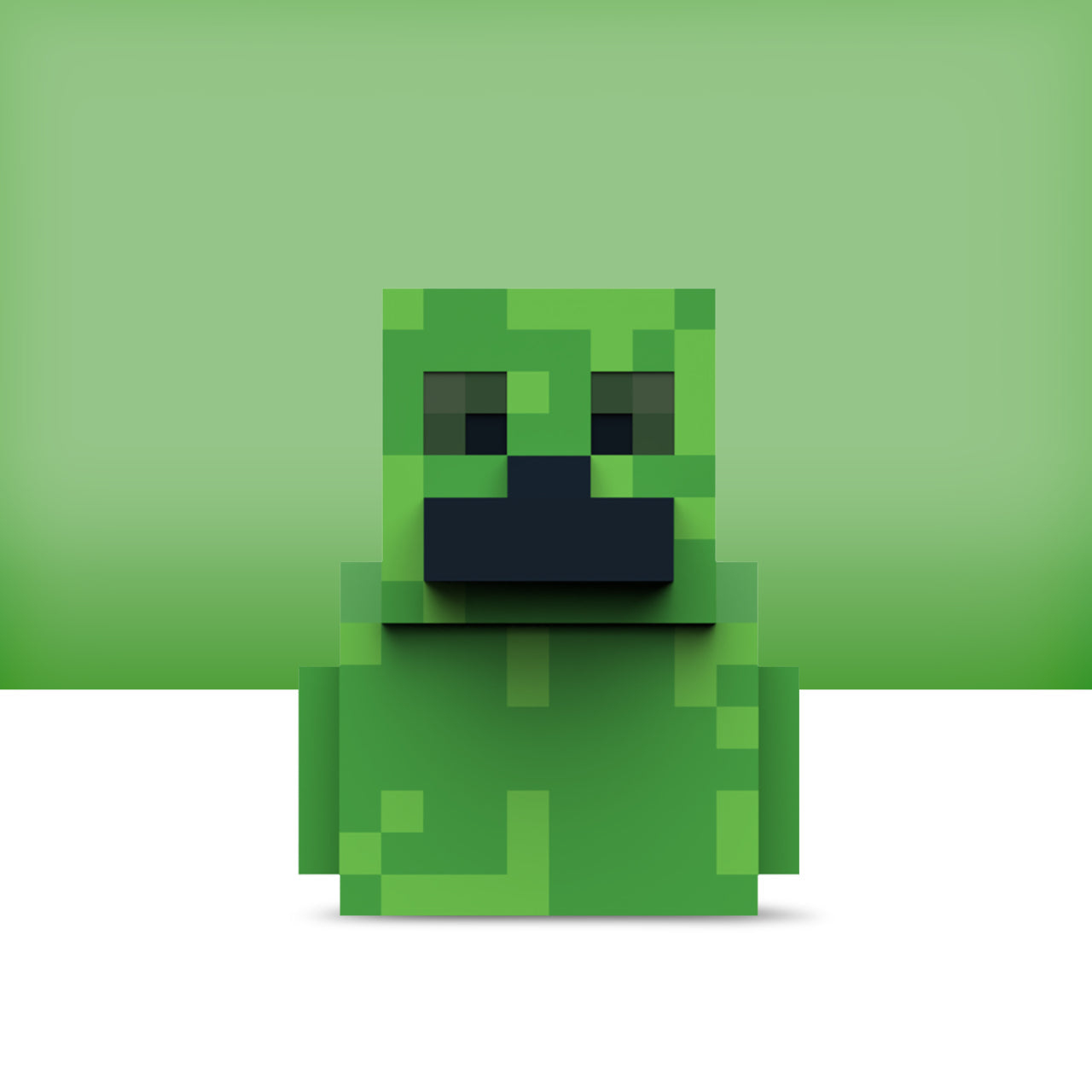 TUBBZ Sammelente MINI Minecraft Creeper 5 cm Schwarz, Grün, Hellgrün