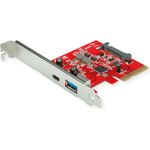 ROLINE PCI-Express-Karte, USB 3.2 Gen 2, 1x USB-A + 1x USB-C (15.06.2142)