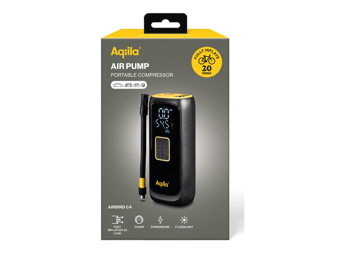 Aqiila Airbird C4 Luftdruckkompressor 22 l/min Kabellos