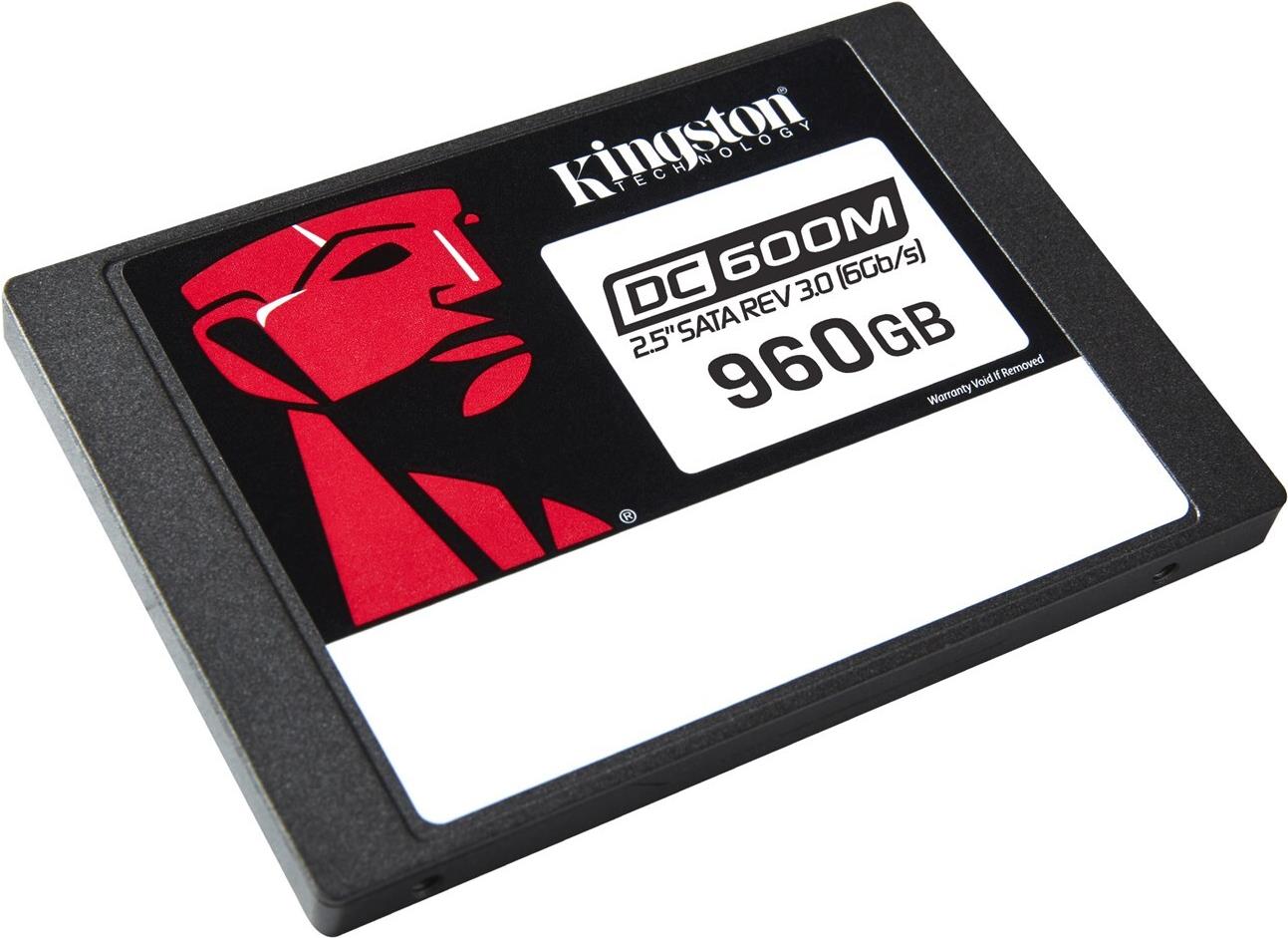 Kingston DC600M 960 GB 2.5" Enterprise SSD SATA 6Gb/s