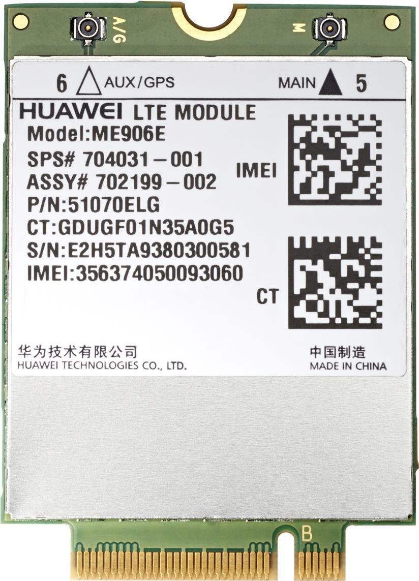 Hewlett Packard SPS-WWAN ME906E LTE NGFF (704031-005)