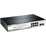 D-Link DGS-1210-10P Managed L2 Gigabit Ethernet (10/100/1000) Power over Ethernet (PoE) 1U Schwarz (DGS-1210-10P/E)