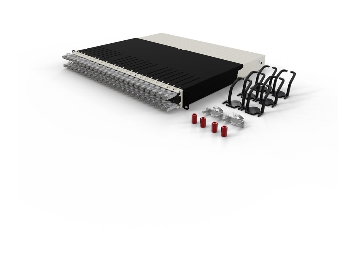PATCHBOX patchbox.one 8RU Cat 6A STP 0.8 m Grau