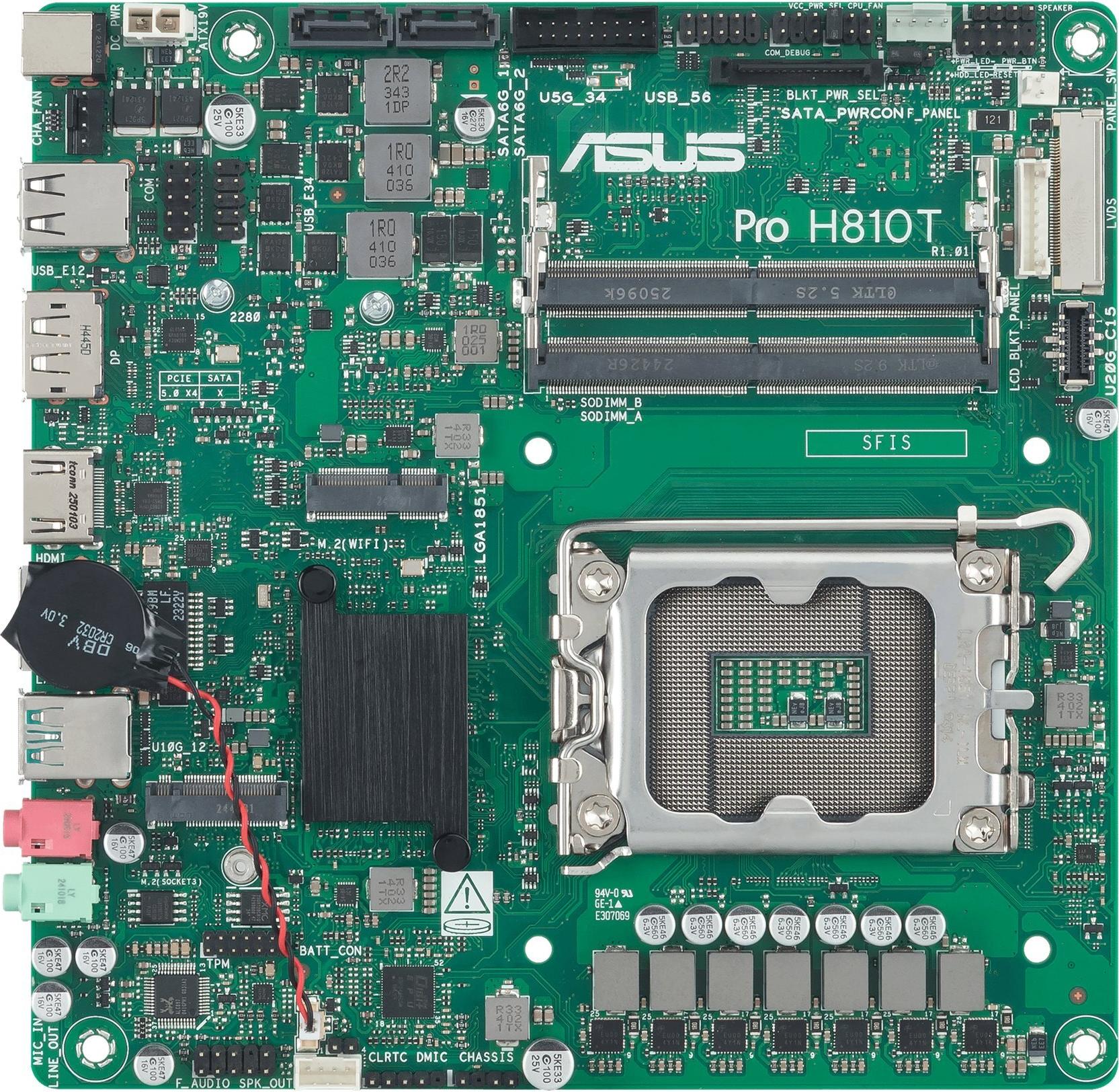 ASUS PRO H810T-CSM Motherboard (90MB1LGM-M0EAYC)