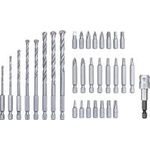 kwb 108940 33teilig Bohrer- und Bit-Sortiment (108940)